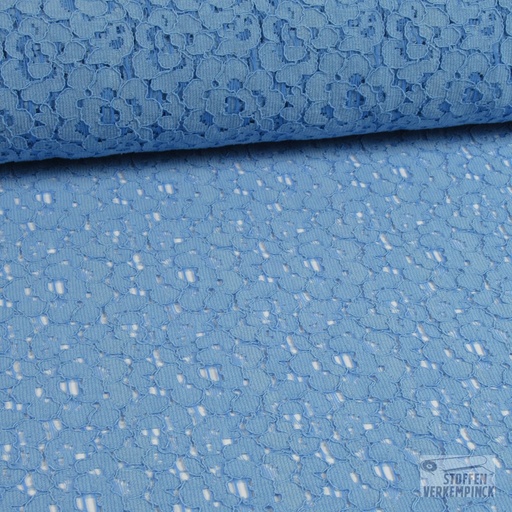 [BI-110664-44] Kant Katoen/Nylon Licht Blauw
