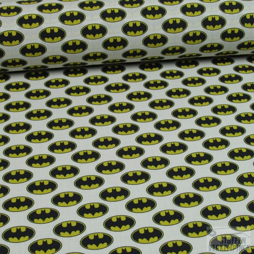 [MC-POPLINLIC-7040] Katoen Bio Print Batman Wit