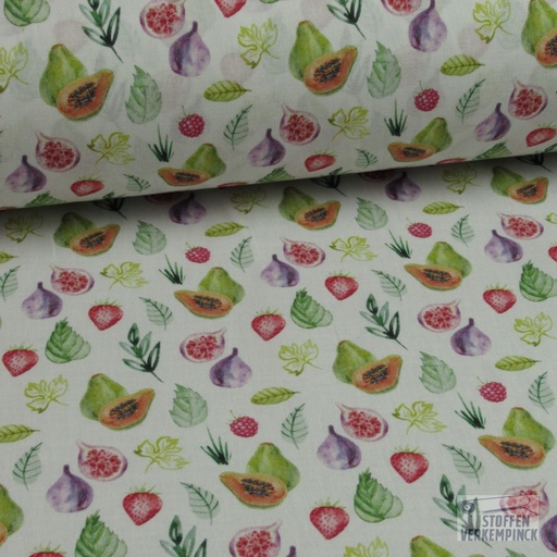 [MC-POPSUNNY-7006] Katoen Bio Print  Fruit