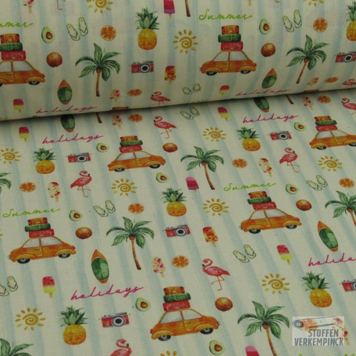 [MC-POPPAINTY-7005] Katoen Bio Print Hollydays