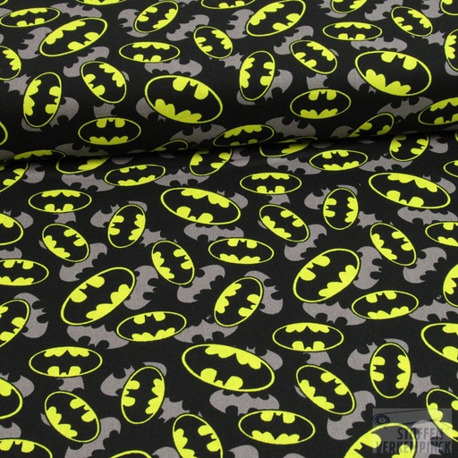 [PP-23200322-01] Katoen Print Batman Grijs