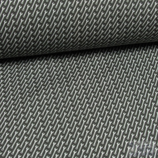 [NU-D600-0090B] Katoen Print Moersleutels Zwart