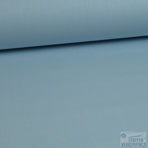 [VE-06006-058] Katoen Uni Licht Blauw