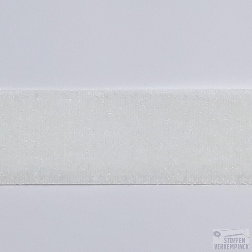 [EM-31331-101] Klittenband Naaibaar Lus 30mm Wit