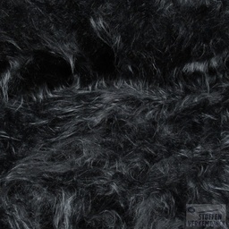 [MC-PELO LARGO-1000] Langharig Nepbont Zwart