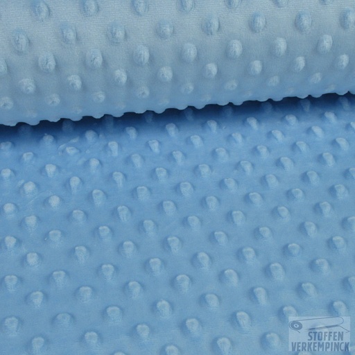 [JO-8051-7] Minky Licht Blauw