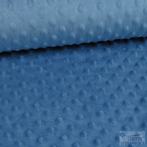 [JO-8051-8] Minky Licht Jeans Blauw