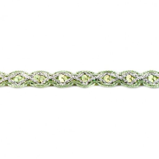 [KV-10520] Paillettenband 2-kleurig