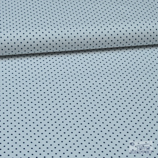 [VE-04948/102] Petit Dots Wit & Blauw