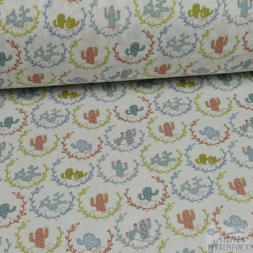 [MC-PICQAJO000-7009] Picqué Print Cactusjes Pastel