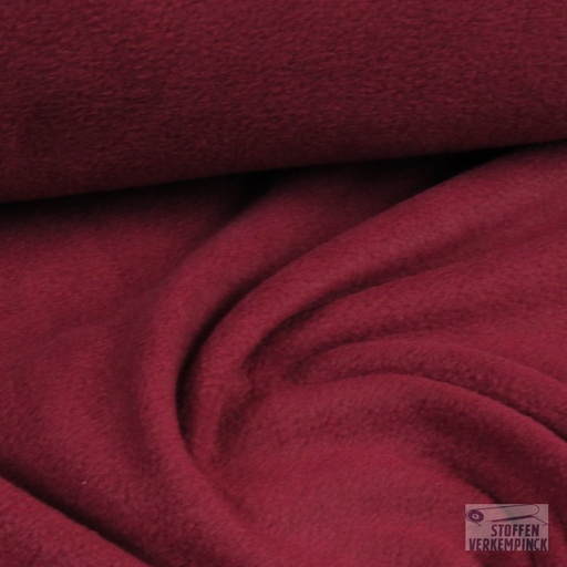 [288-9382-007] Polar fleece Bordeaux