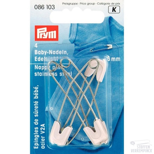[022.086103] Prym Baby Veiligheidsspelden 55mm