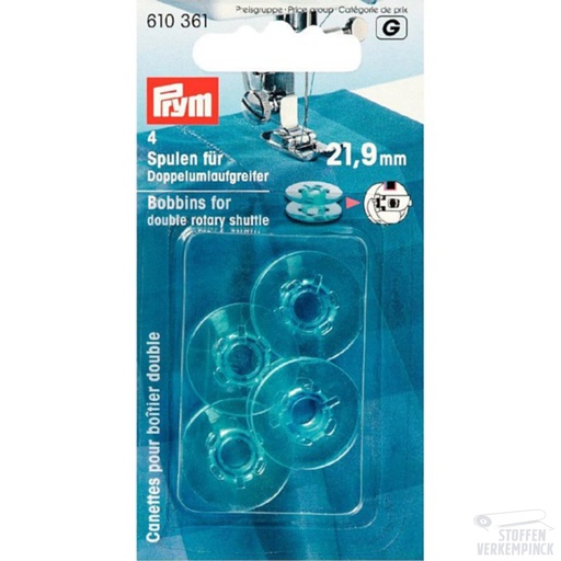 [022.610361-KRT] Prym Spoelen Dubbel Roterend